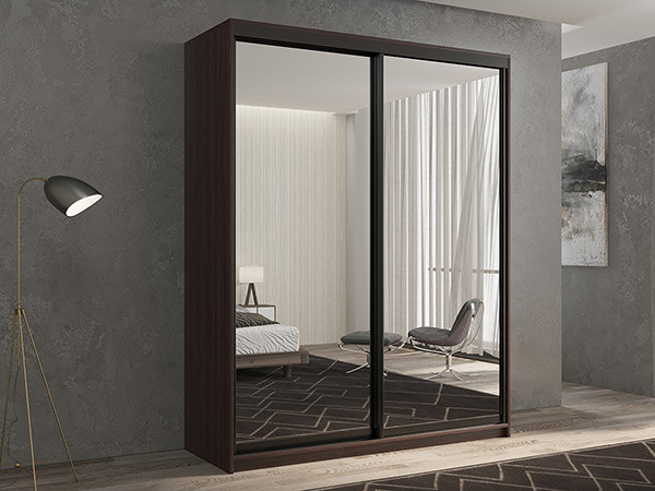 Шкаф-купе Кааппи 1 Венге 160х60х230 см