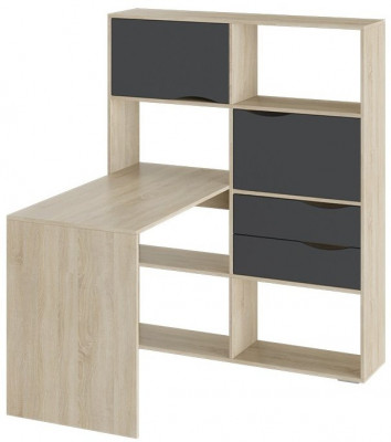 Стол письменный тип 7 (Дуб Сонома/Графит Серый)