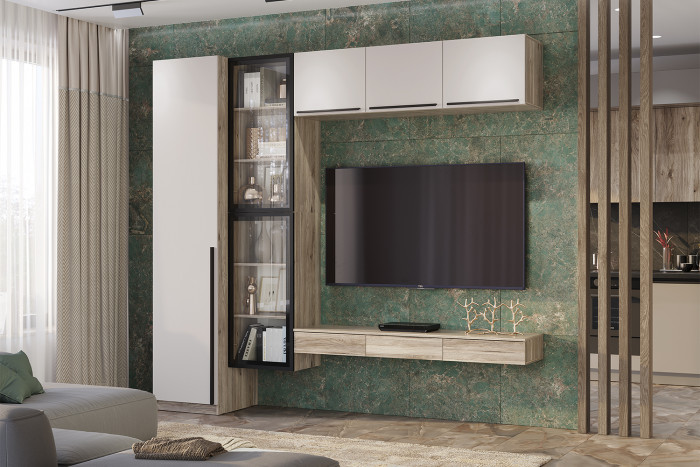 Пенал Урбан ПН-01, Дуб смоки, Кашемир