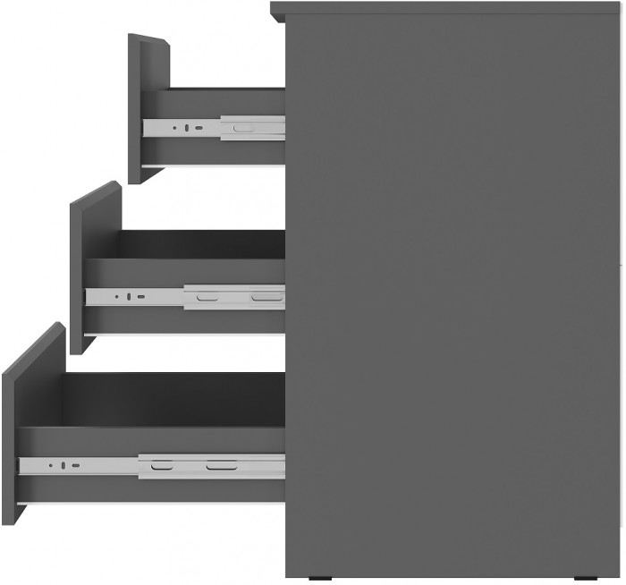 Комод Симпл КМ-01, графит