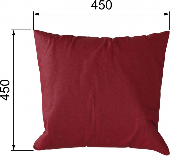 Декоративная подушка красный