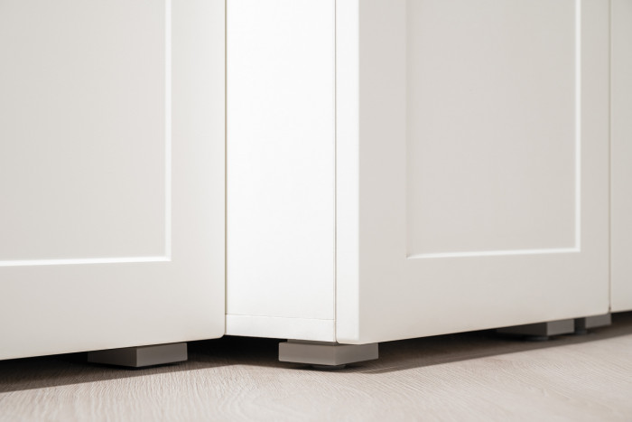 Остин Прихожая 23, цвет белый шагрень/дуб крафт золотой, ШхГхВ 120х54,3х229,6 см., универсальная сборка