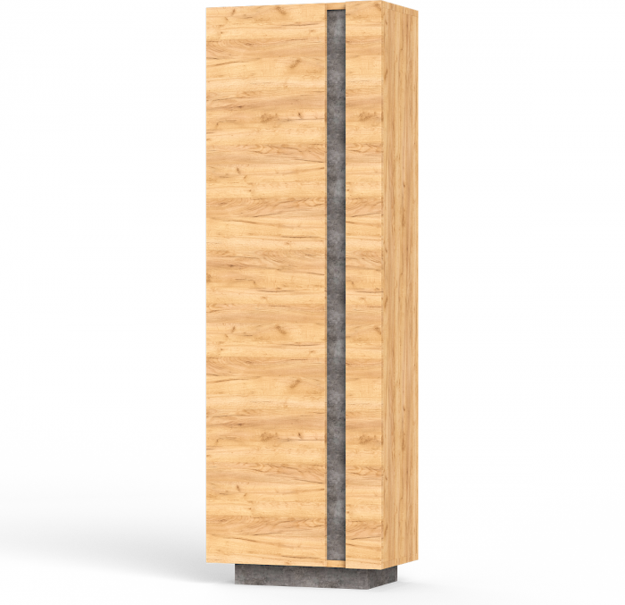 Арчи Шкаф комбинированный 10.05, дуб крафт золотой/камень тёмный