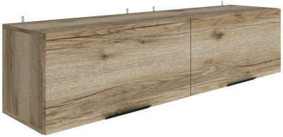 Полка навесная Мадрид ПН-4 (1,5) дуб делано