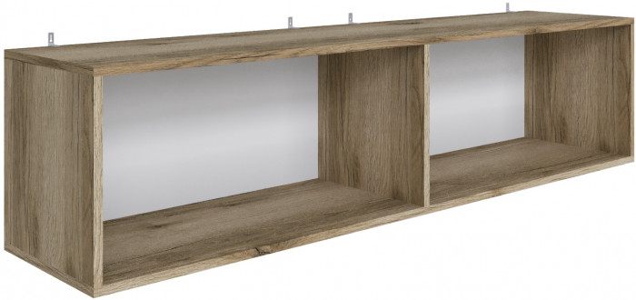 Полка навесная Мадрид ПН-4 (1,5) дуб делано