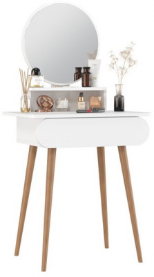 Трюмо 4-25920бел, цвет белый, ШхГхВ 65х46,6х132 см.