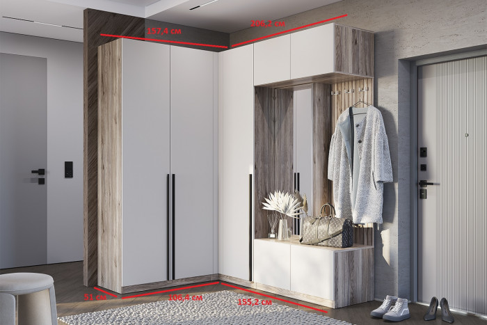 Прихожая Урбан. Комплект 1