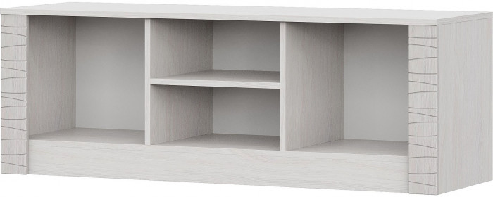 Гамма 20 Тумба для телевидеоаппаратуры (1300) Серия №4 Ясень анкор  светлый / Сандал светлый