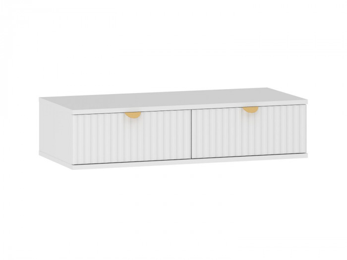 НМ 040.21 тумба навесная Дакота Белый / Меренга