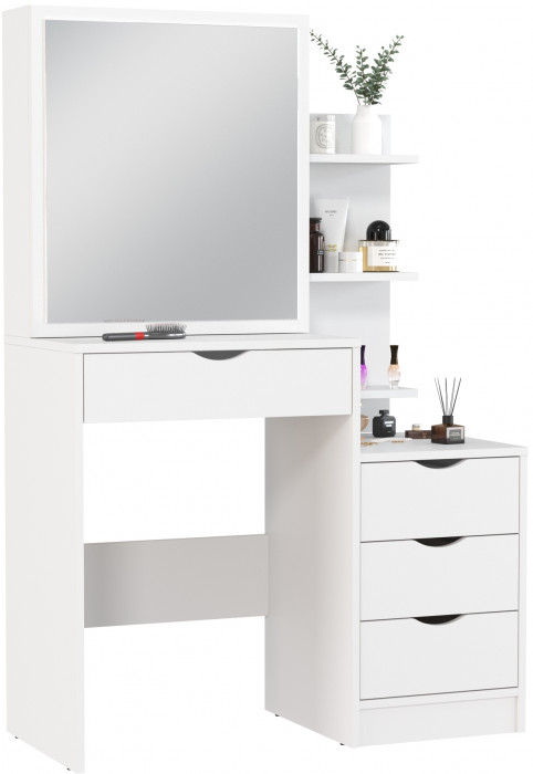 Трюмо 4-25911бел, цвет белый, ШхГхВ 90х40,3х135 см., НЕ универсальная сборка