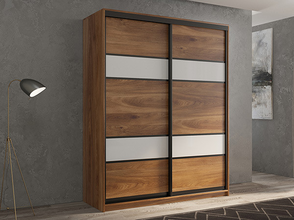 Шкаф-купе Кааппи 8 Кастелло Бренди 160х45х230 см