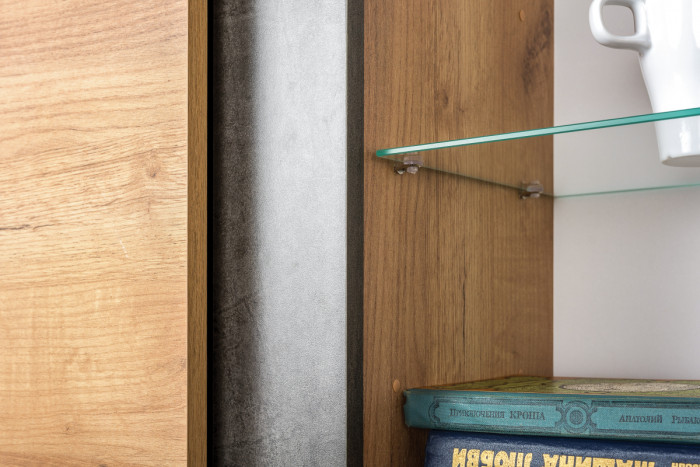 Арчи № 07, дуб крафт золотой/камень тёмный