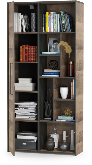 Трувор 13.206 Шкаф-стеллаж, дуб гранж песочный/интра