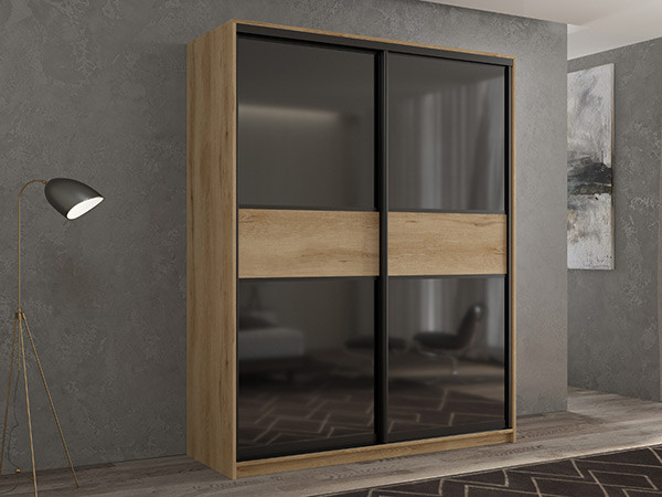 Шкаф-купе Кааппи 12 Эвок Прибрежный 160х45х230 см