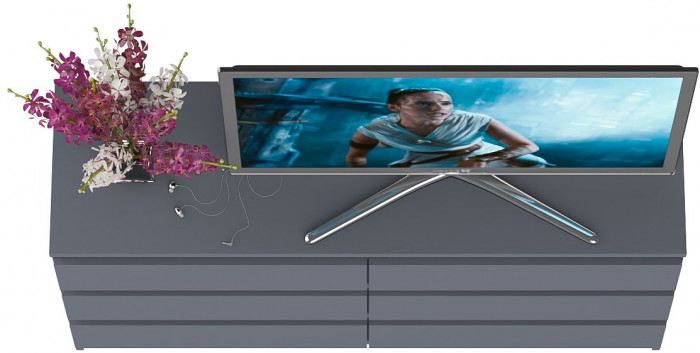 Мори Комод МК1380.6, цвет графит, ШхГхВ 138х41х73 см.