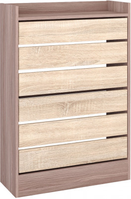 Ямайка Обувница ЯПТ-2 (700*1026*270) ясень шимо/дуб сонома