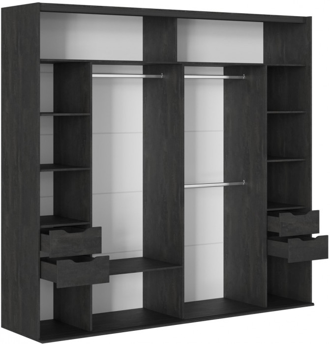 Стиль ГАЛАКТИКА Шкаф-купе 2.5 м