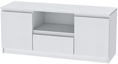 Кэт-1 Тумба ТВ, Белый/Белый