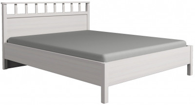 Кровать с ортопедическим основанием (дерево) Sherlock 48 Люкс 140х200, ясень светлый