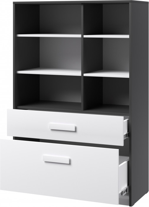 Подростковая Кэнди, композиция 1, графит/белый