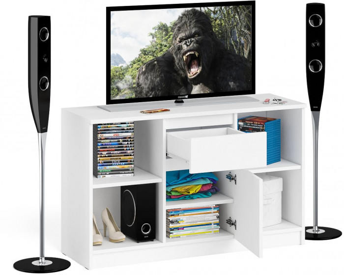 Мори Тумба ТВ МТВ1204.1, белый