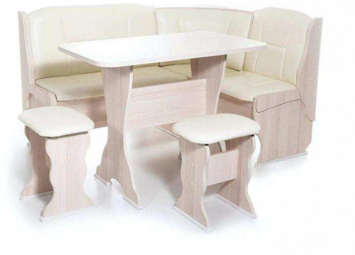 Кухонный набор Орхидея ясень светлый/крем