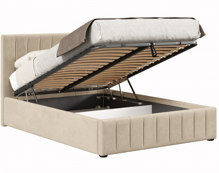 Кровать с подъёмным механизмом 1800 Верона, бежевый