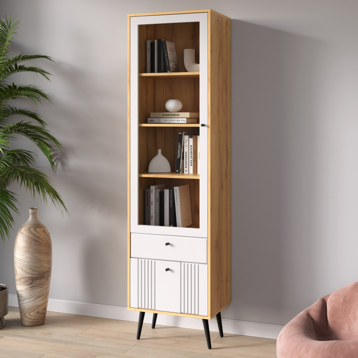 Шкаф-витрина Вега Саксония