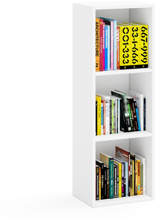 Лидер-8 Модуль Полка, цвет белый шагрень, ШхГхВ 115х30х40 см., может крепиться горизонтально или вертикально, можно ставить на пол, как стеллаж