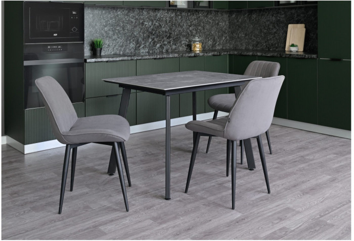 Стол обеденный Граф, Серый