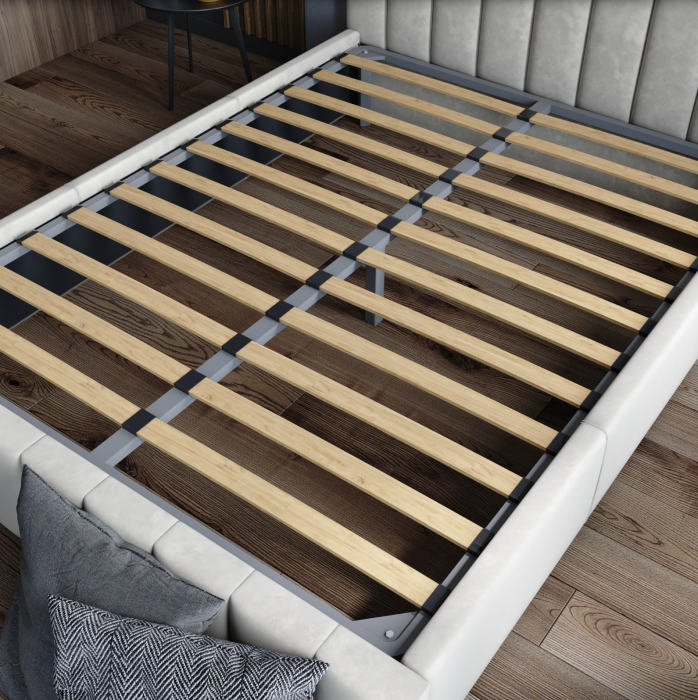 Нега Кровать интерьерная 180 бежевый, ортопед