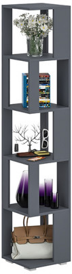 Стеллаж СВК, цвет графит, ШхГхВ 35х35х179 см.