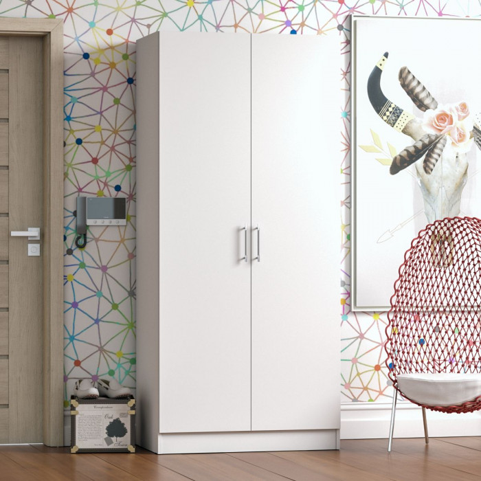 Стандарт Шкаф 2-х створчатый, белый