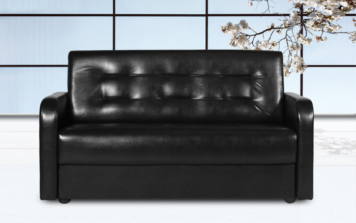 Диван Аккорд 160, черный