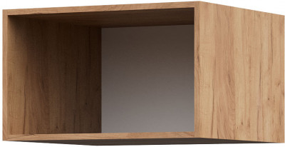 ШВГП 600 корпус шкаф верхний горизонтальный пенальный (0,358х0,6х0,57) дуб крафт золото