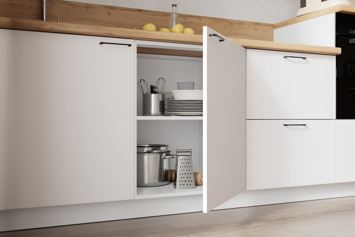 КГ Угловой 1500х3150 (без пм) , Белый софт матовый  Арника РМ в.3