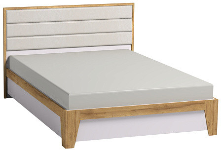 Кровать с ортопедическим основанием (дерево) Айрис 306 Люкс 180х200, дуб