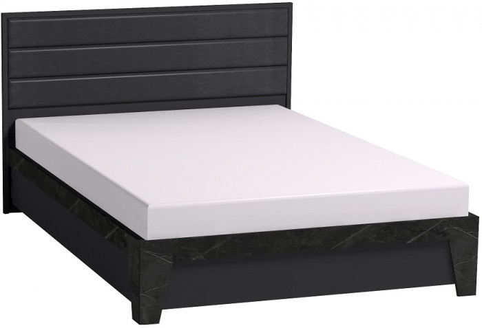 Кровать с ортопедическим основанием (металл) Айрис 308 Люкс 140х200, креатель