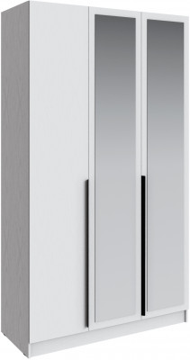 Шкаф Мадрид (1,3) с зеркалом, Белый