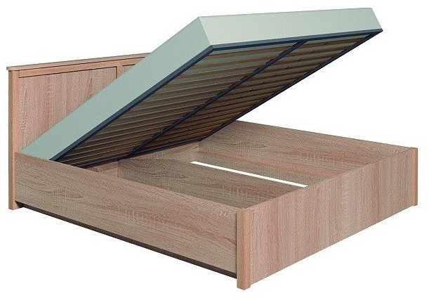 Кровать с подъемным механизмом Sherlock 41.2 180х200, дуб сонома