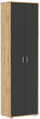 Антре шкаф 65.07 Дуб вотан / Диамант серый