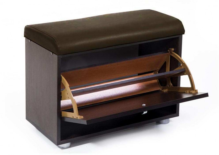 Обувница МС-1 венге/ясень шимо светлый/умбер