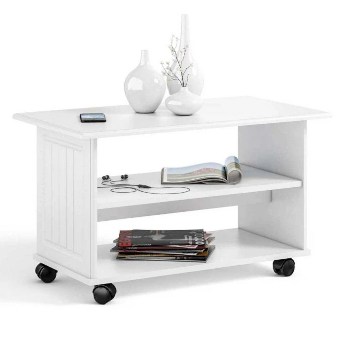 Стол журнальный Монако МН-14 белое дерево