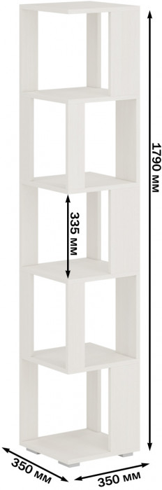 Стеллаж СВК 2 шт., венге/дуб лоредо