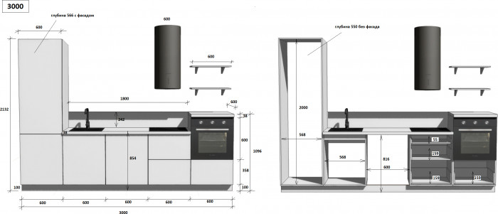 КГ 3000 ПВХ, Магнолия Арника РМ в.9