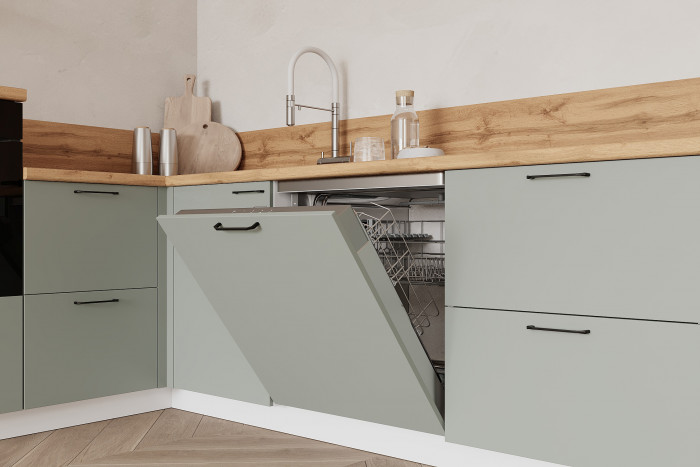 КГ Угловой 1500х3150 (с пм) Эмаль, Олива  Арника РМ в.4