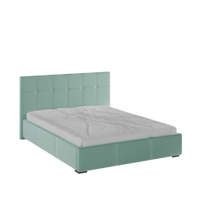 Рио Кровать интерьерная 160 мятный квадрат, ортопед
