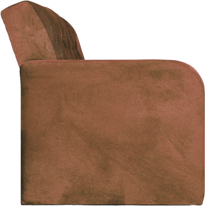 Диван прямой, материал велюр, цвет коричневый, для офиса, дома, гостиной, кухни Оксфорд