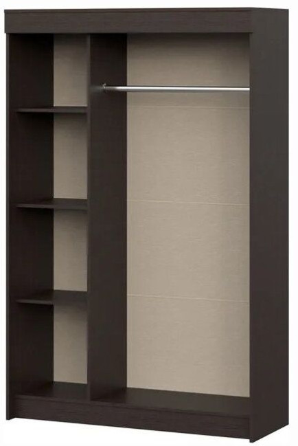 Шкаф-купе Бася ясень шимо/дуб сонома