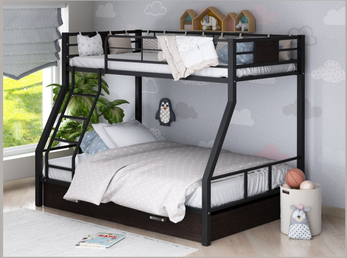 Двухъярусная кровать Гранада-1Я (Слоновая кость, Крем)